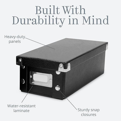 Snap-N-Store Index Card Holder Storage Box - Image 4