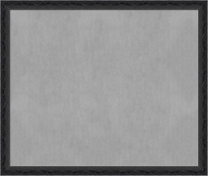 Amanti Art Black Framed Magnetic Board 44x52 Oversize Vision Board by AmantiArt