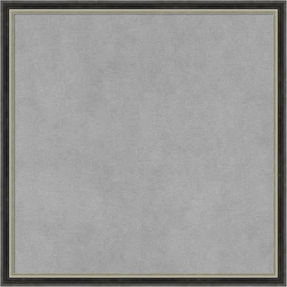 Amanti Art Black Framed Magnetic Board 17x17 Small Vision Board by AmantiArt