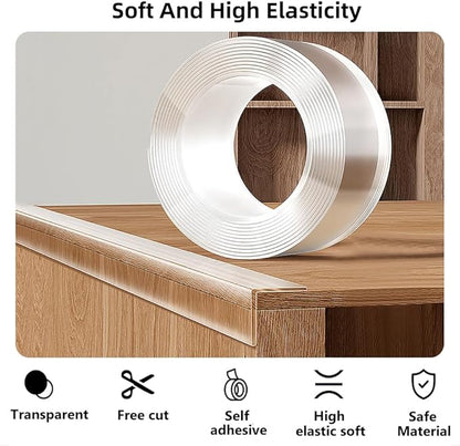 Baby Proofing Edge Protector for Baby 16.4ft Clear Edge Protector Strip Safety - Image 7