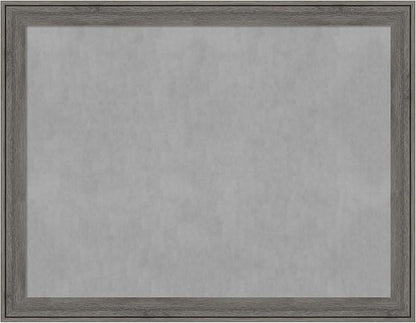 Amanti Art Grey Framed Magnetic Board 21x27 Medium Vision Board by AmantiArt