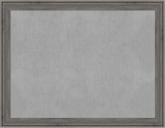 Amanti Art Grey Framed Magnetic Board 21x27 Medium Vision Board by AmantiArt