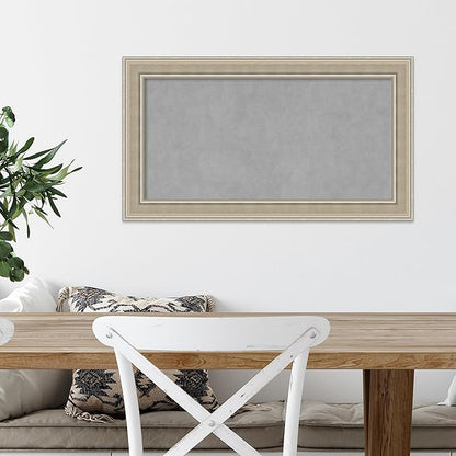 Amanti Art Silver Framed Magnetic Board 16x28 Small Vision Board - Image 5