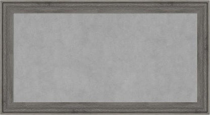 Amanti Art Grey Framed Magnetic Board 15x27 Small Vision Board by AmantiArt