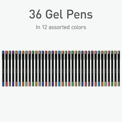 Pentonic Gel Pens, Medium & Fine Point, Smooth Writing - Image 3