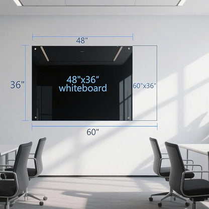 Glass Dry Erase Black Board - Image 7