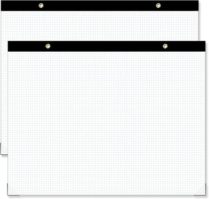 Large Engineering Graph Paper Pad, 100 Sheets/200 Pages, Engineering, Architect by Lyuzecheean