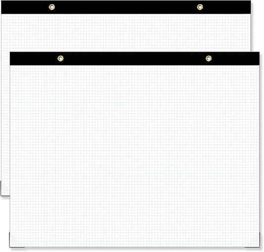 Large Engineering Graph Paper Pad, 100 Sheets/200 Pages, Engineering, Architect by Lyuzecheean