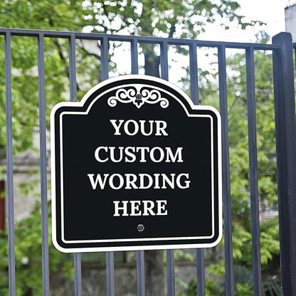 Custom Decorative Sign, Personalized Metal Sign - Image 4