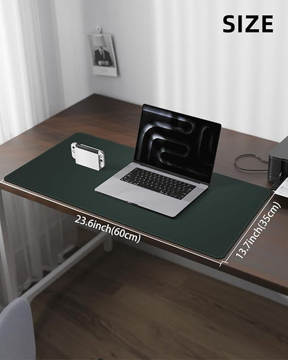 Non-Slip Desk Pad, Mouse Pad, Waterproof PVC Leather Desk Table Protector - Image 5