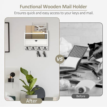 Nekon Mail Organizer with Drawer - Image 7