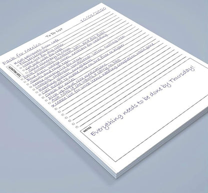 TO DO List Planner Notepad, 60 Page Planning Pad. Undated ToDo Checklist - Image 8