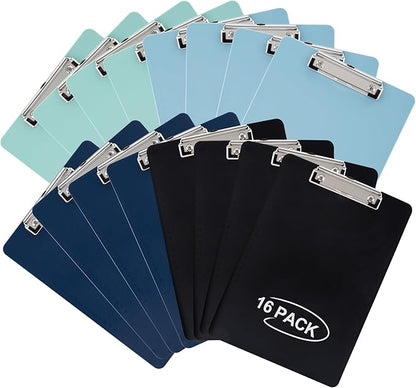 Principal Lines 16 Pack Plastic Clipboards by PrincipalLines