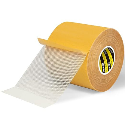 MILEQEE Double-Sided Tape Strong and Tough, Extra Large 3.2in x 66FT, Durable by MILEQEE