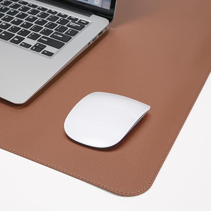 AFIING Leather Desk pad Protector, Large Non-Slip Office Desk Mat - Image 4