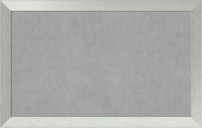 Amanti Art Silver Framed Magnetic Board 28x44 Large Vision Board by AmantiArt