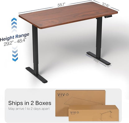VIVO Electric 55 x 28 in Standing Desk, Memory Height Adjustment, 1B Series - Image 5