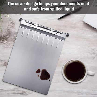 ROCOFF Metal Clipboard, Aluminum Heavy Duty Clipboard - Image 2
