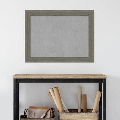 Amanti Art Grey Framed Magnetic Board 25x33 Medium Vision Board - Image 6
