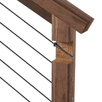 BLIKA 60 Pack 25 30 35 Degree 1/8" Black Cable Railing Angle Beveled Protector - Image 5
