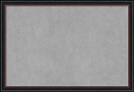 Amanti Art Black Framed Magnetic Board 18x26 Medium Vision Board by AmantiArt