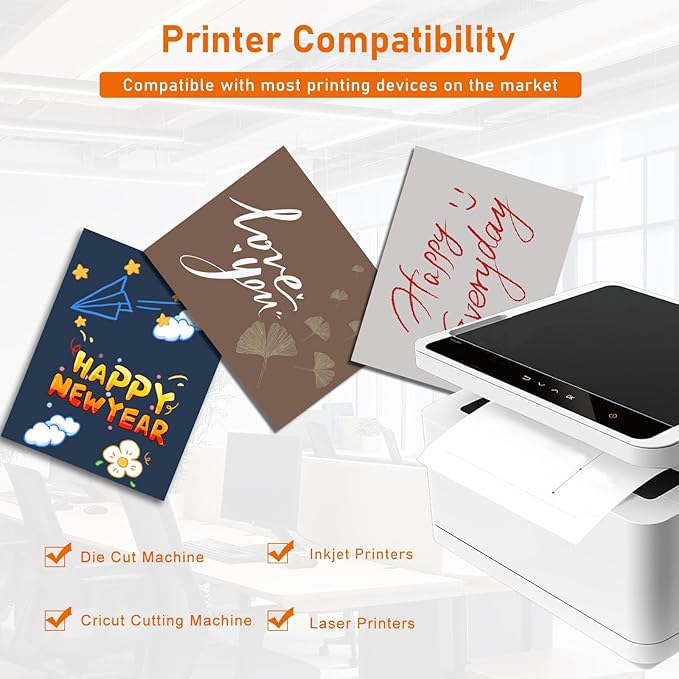 28 Sheets Navy Blue Cardstock 8.5 x 11 Craft Paper, 92lb Premium Paper Card - Image 4