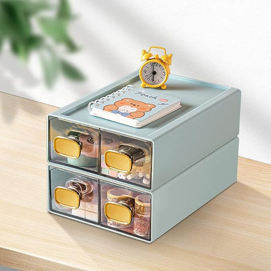 DETEIN 2PACK Stackable Storage Drawers by DETEIN