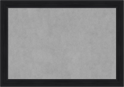 Amanti Art Black Framed Magnetic Board 29x41 Large Vision Board by AmantiArt