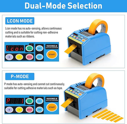 Automatic Tape Dispenser, Ribbon Cutting Machine, 6-60mm Width, 5-999mm Length - Image 4
