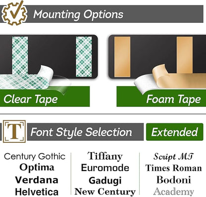 Name Plates for Doors, Custom Office Door Signs, Personalized Wall Plaques - Image 4