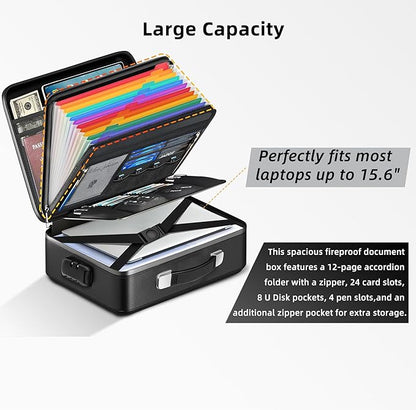 Deelhety Fireproof Document Box - Image 7