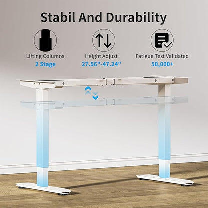 BIZUM Dual Motor Electric Standing Desk Frame - Image 4