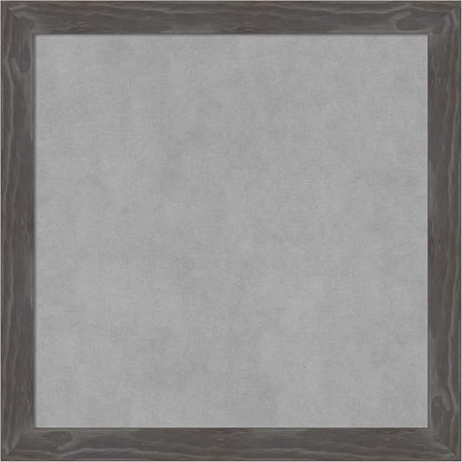 Amanti Art Grey Framed Magnetic Board 23x23 Medium Vision Board by AmantiArt