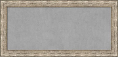 Amanti Art Silver Framed Magnetic Board 26x54 Oversize Vision Board by AmantiArt