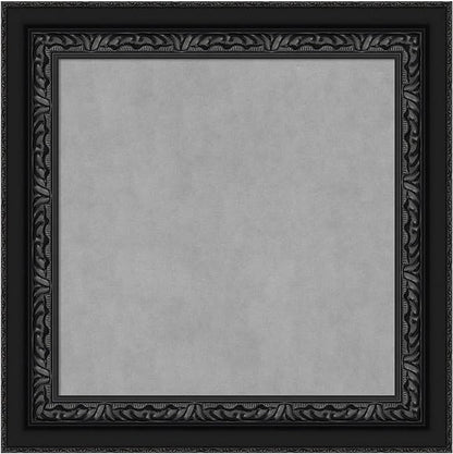 Amanti Art Black Framed Magnetic Board 16x16 X-Small Vision Board by AmantiArt