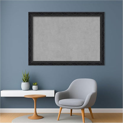 Amanti Art Black Framed Magnetic Board 28x40 Large Vision Board - Image 5