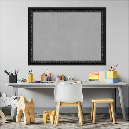 Amanti Art Black Framed Magnetic Board 24x32 Medium Vision Board - Image 5