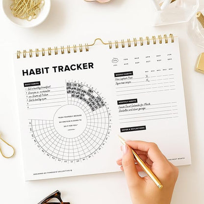 Stay on Track Habit Tracker Wall Calendar – Daily, Weekly & Monthly Habit - Image 7