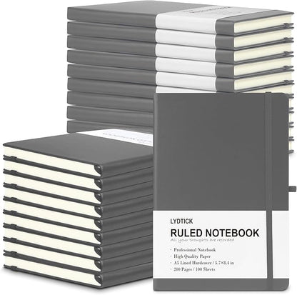 LYDTICK 20 Pack Journals for Writing College Ruled Notebooks Journal in Bulk by LYDTICK