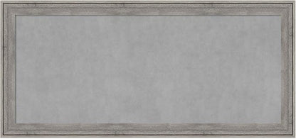 Amanti Art Grey Framed Magnetic Board 25x53 Oversize Vision Board by AmantiArt