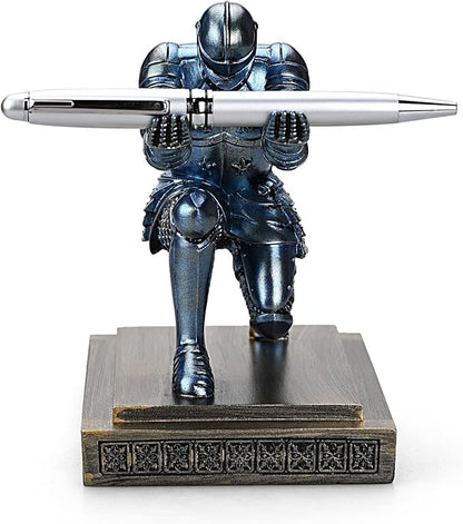HDMbigmi Knight Pen Holder Pen Stand Desk Organizers and Accessories Resin - Image 2