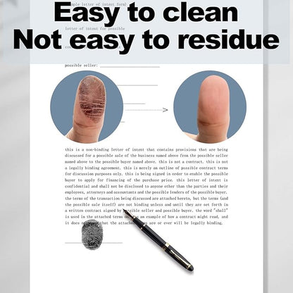 Fingerprint Ink Pad 5 Pack Thumbprint Ink Pad - Image 4