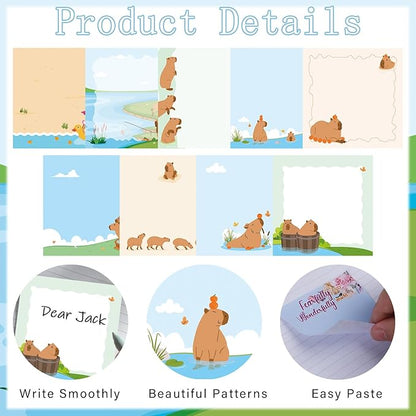 Lovarywow Capybara Sticky Notes Gifts - Image 3