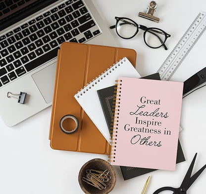 OXW Blush Notebooks for Work, Employee Appreciation Gifts, Leadership Gifts - Image 6