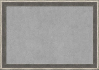 Amanti Art Grey Framed Magnetic Board 29x41 Large Vision Board by AmantiArt
