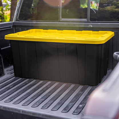 Sterilite 8-Pack Industrial Tote, Plastic Storage Container Bins - Image 5