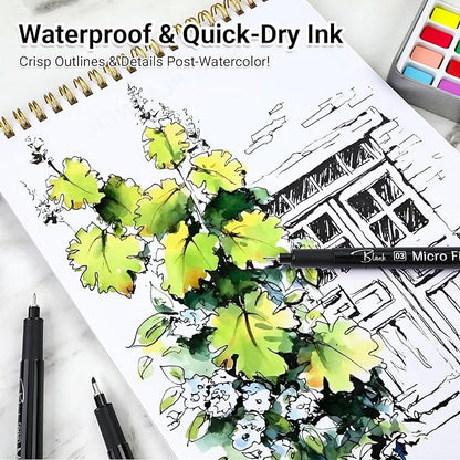 KERIFI Micro Fineliner Drawing Pens - Image 9
