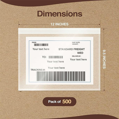 Shipping Label Sleeves - Image 3