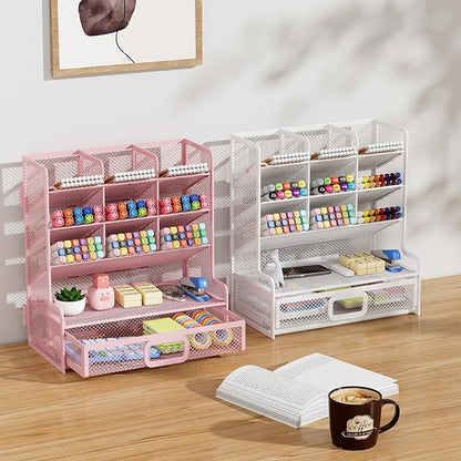 Marbrasse Larger Mesh Desk Organizer - Image 5