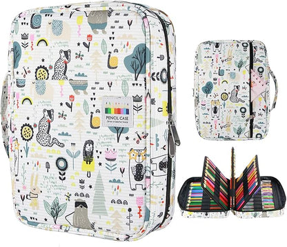 YOUSHARES Colored Pencil Case 220 Slots Pen Case Organizer by YOUSHARES
